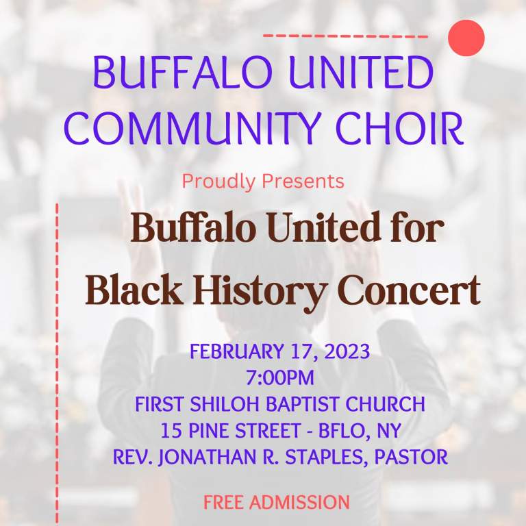 Buffalo United for Black History Concert
